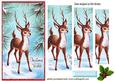 Pretty Deer in the Snow Pyramids