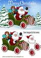 Santas Travelling in Style Ho! Ho! Ho!