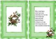 Winter Birds & Robins A5 Insert with Verse