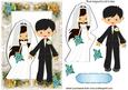Wedding Day! in Gold Rose Vintage Frame