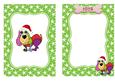 Toony Dog in Santa Hat A5 Insert