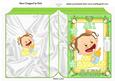 Cute Babba! Cutting Her First Tooth Folding Book