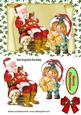 I Have a Present for You Santa! with Little Girl