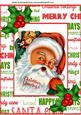 Christmas Greetings from a Jolly Santa A4