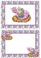 Cute Dragon with Little Baby A5 Insert