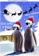 We Have to Look Nice for Santa! Cute Penguins A4