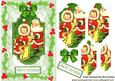 Santa with His Sleigh, Bracket Pyramids