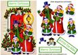 Vintage Carol Singers, with Front Door