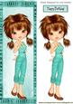Pretty in Turq in Denim Frame Tall Dl