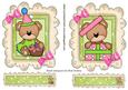 Cute Birthday Teddy Toppers for Girls