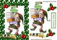 Christmas Pressies Galore! Santas Elf Carrying Presents