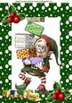 Christmas Pressies Galore! Santas Elf Carrying Presents A4