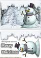 Snowman in Winter Wonderland