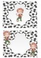 Just Mad About Football, Boy in Football Frame A5 Insert