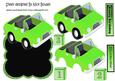 Green Car, It's a Boys Thing! Over the Edge Card