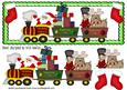 Santa Express with His Toys and Stockings Dl