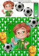 Boys Footie, in Green Cup Frame 8x8