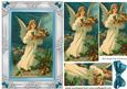 Vintage Christmas Angel with Gifts, Pyramids