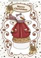 Folklore Snowlady Angel in Ornate Frame A4