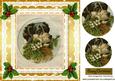 Best Faithful Old Friend with Holly & Stars 8x8