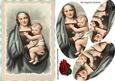 Mary Holding Baby Jesus Oval Pyramids