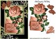 Be Mine, Pretty Rosey Pink Rose with Letter and Bow