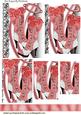 Pretty Pink Steampunk Boots with Black Lace Pyramids