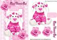 You Are Just Too Cute! Love Puppy in a Sweaterwith Roses