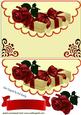 Love Letters, Red Rose, on Scalloped Envelope