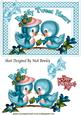 Be My Tweet Heart, Cute Little Blue Love Birds