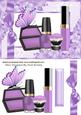 Pretty Lilac Makeup, with Butterfly and Bow