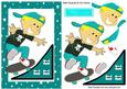 I Just Love Going Out and Skateboarding Boy in Turq!