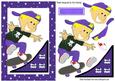 Ijust Love Going Out and Skateboarding, Boy in Purple