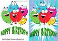 Happy Face Balloons! for Birthday