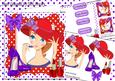 Red Hat Lady with Her Red Lippy & Purple Shoes 8x8 Mini Kit