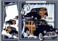 1948 Black Vintage Woody Car, 8x8 Mini Kit