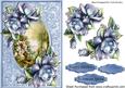 Early Morn! Adorned with Blue Roses