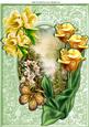 Beautiful Garden of Summer Flowers A4