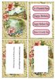 Pretty Cottage with Flowers Tunnel Pyramids