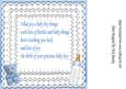 Sweet Baby Boy Insert with Lace and Verse 8x8