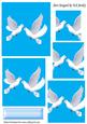 Lovely Doves in Flight Pyramids