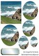 Lovely Sea View of Cornwall Circle Pyramids