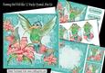 Humming Bird with Butterflies Bracket Pyramids 7x7 Mini Kit