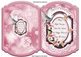 A Pretty Lily Sympathy Plaque with Doves Quick Card
