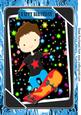 Starry Night! with Skateboarder in Frame A4