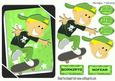 Born2ryd, Nofear on Skateboard with Boy in Green