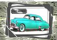 1949 Turq Oldsmobile Vintage Car in Frame A4