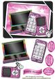 Girls Pink Gadgets & Things, Mobile, Laptop, Mp3 Player