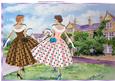 Elegant Ladies Off to Have Cream Teas at the Mansion A4