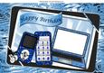 Boys Blue Gadgets & Things, Mobile, Laptop, Mp3 Player A4